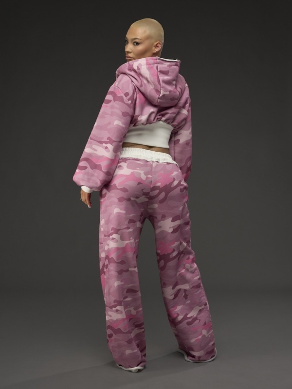 Pantalon camo roz - Img 4