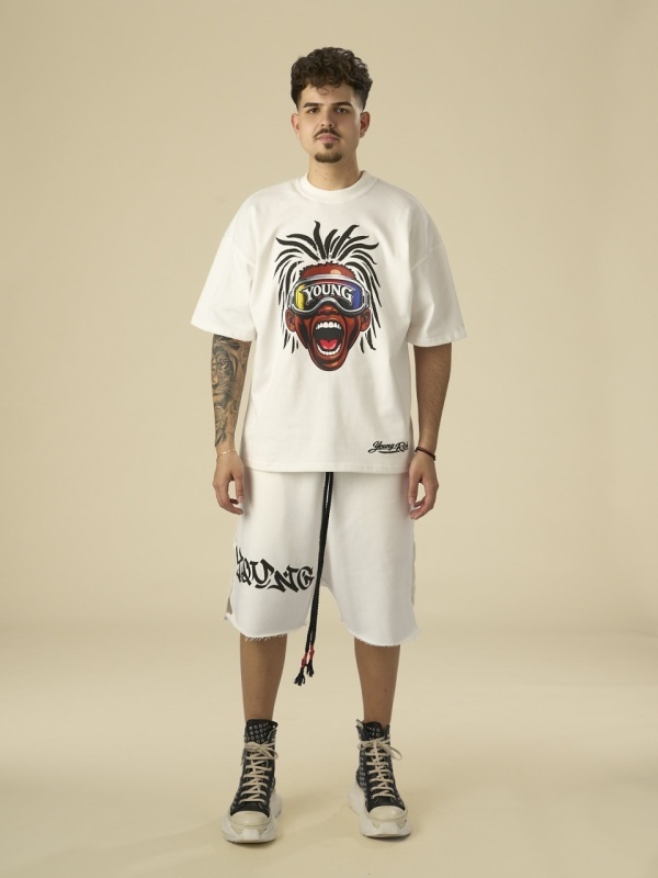 Tricou unt puff black hair - Img 2