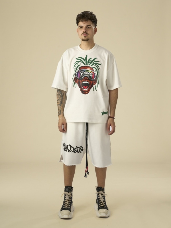 Tricou unt puff green hair - Img 2