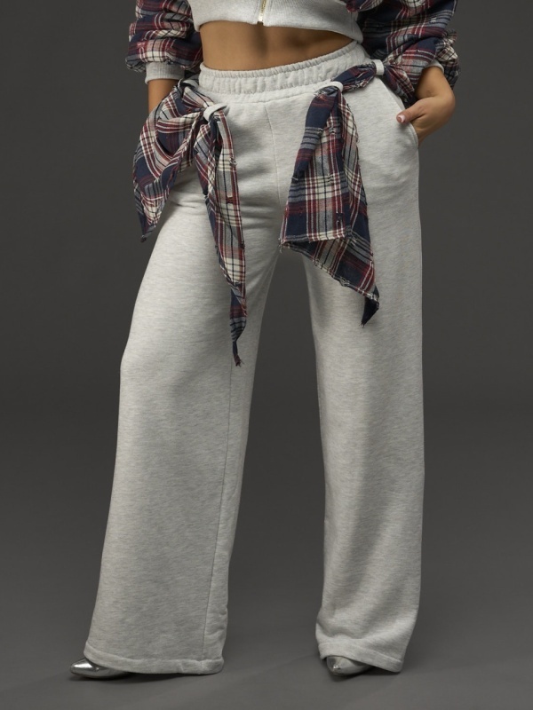 Pantalon duo gri/rosu - Img 2