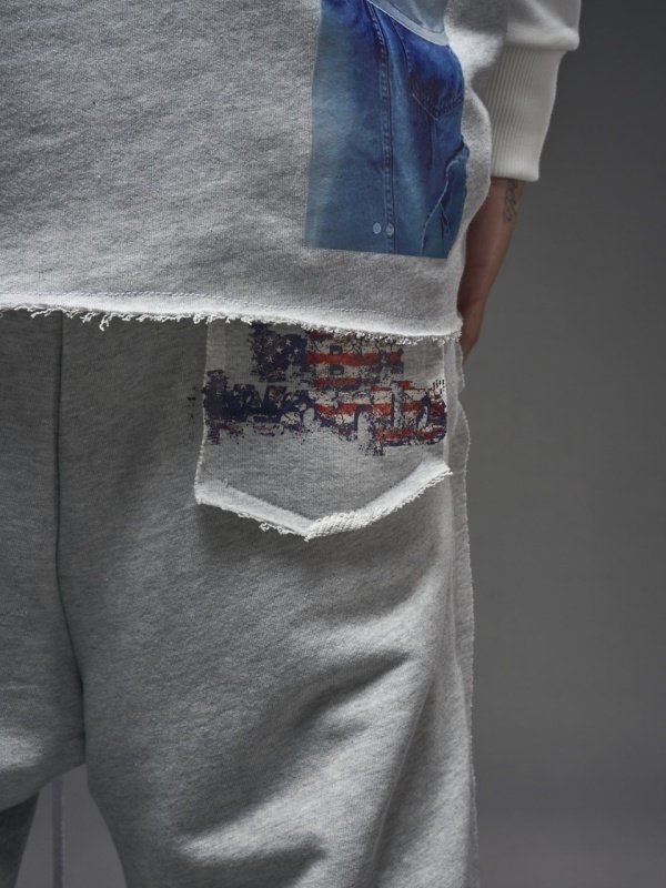 Pantalon gri flag USA/ NBN - Img 6
