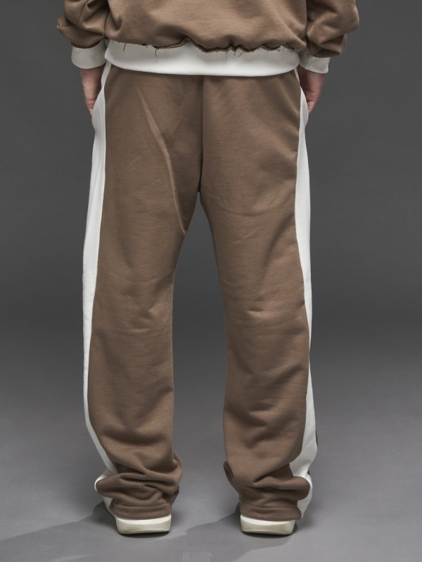 Pantalon maro duo print YR - Img 4