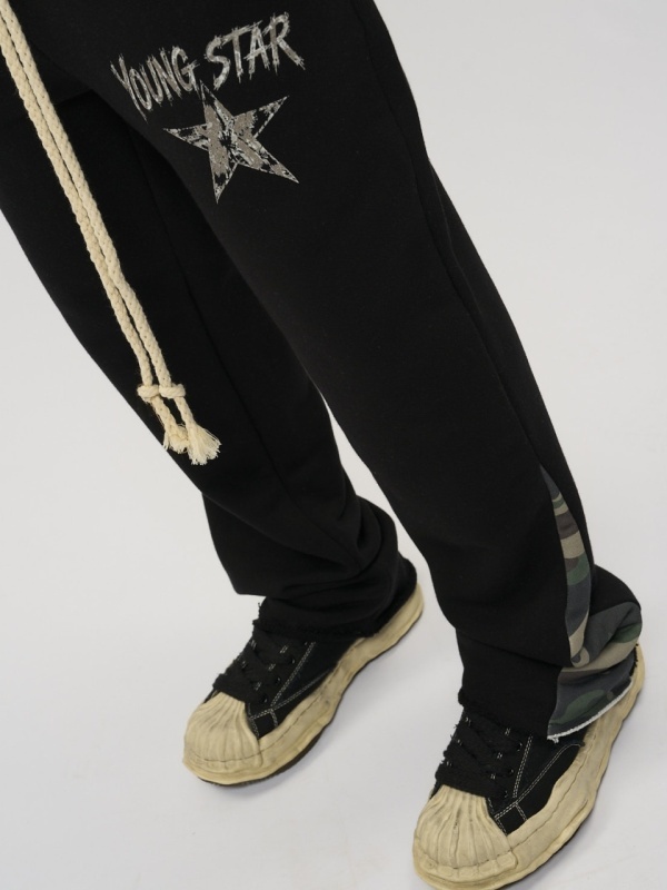 Pantalon negru/camo star - Img 6