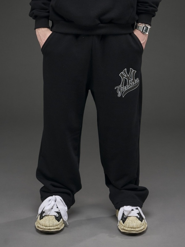 Pantalon negru/unt Yankees - Img 2