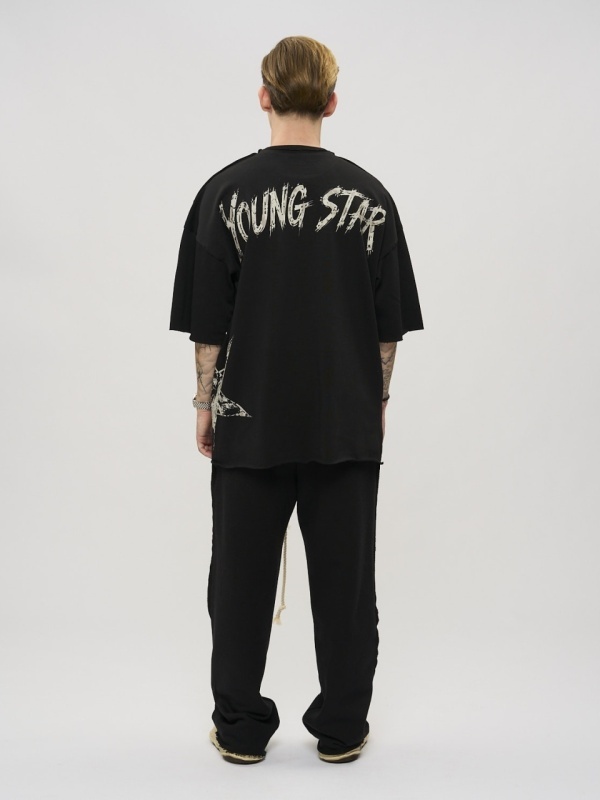 Tricou negru star - Img 4
