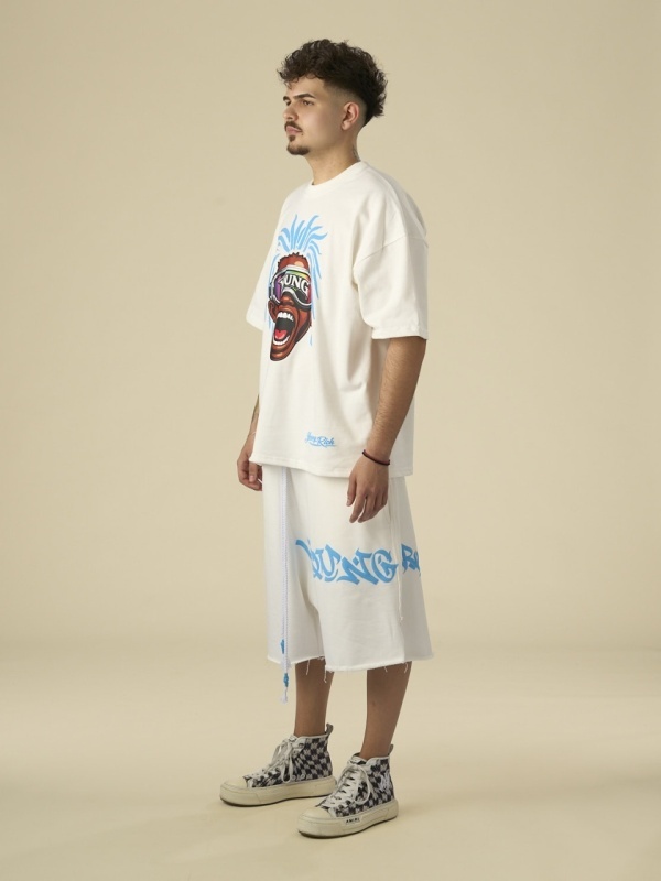 Tricou unt puff blue hair - Img 6