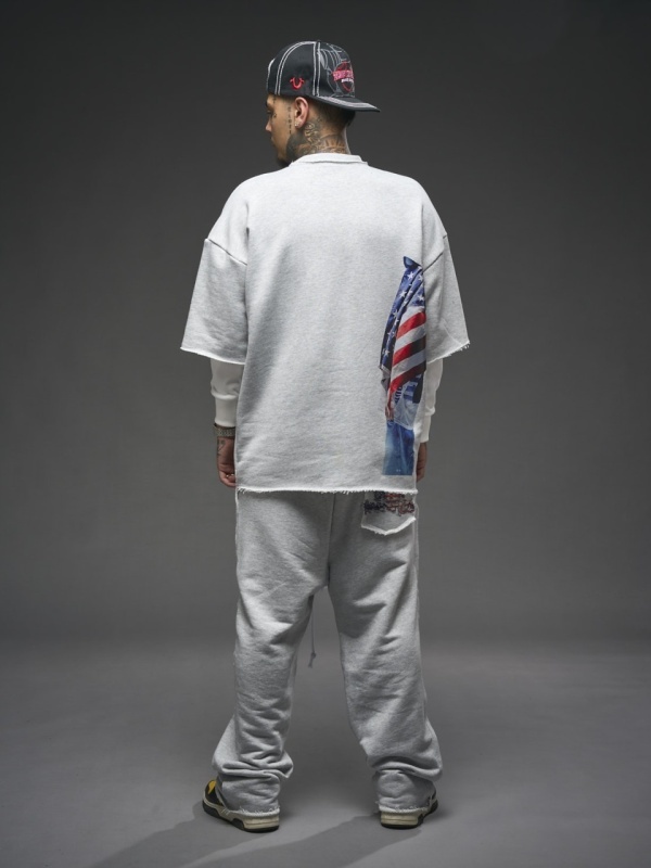 Bluza gri dublata liberty USA - Img 4