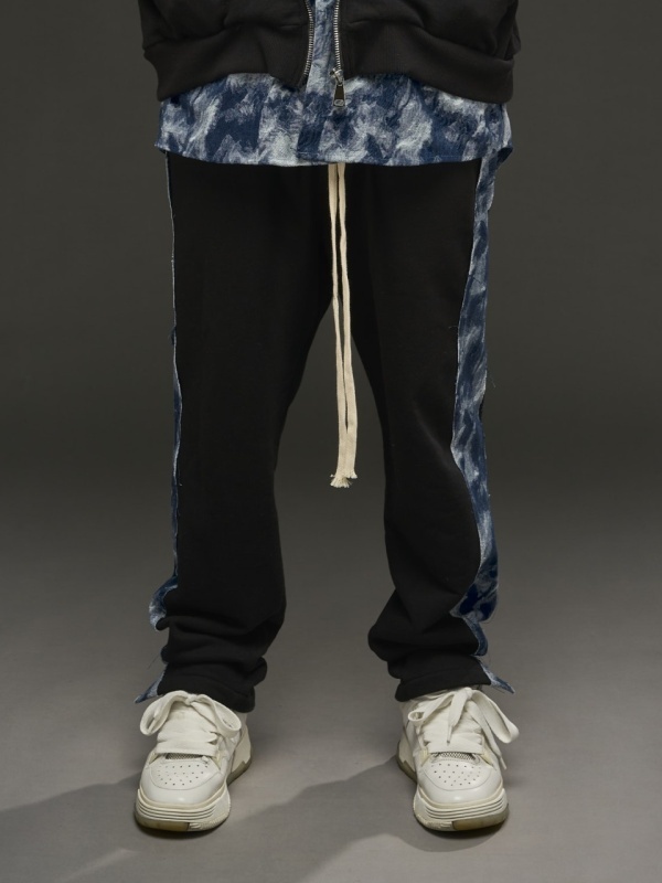 Pantalon negru/jeans bluemarin YR - Img 2