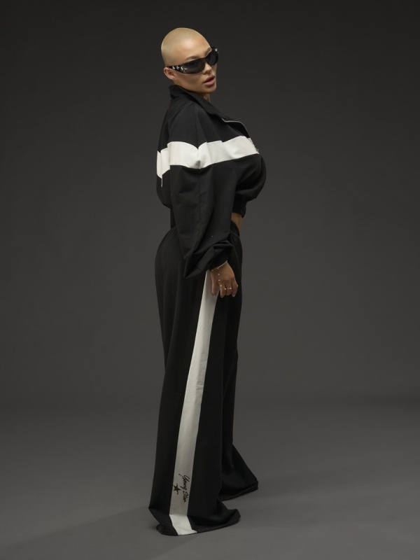 Pantalon negru/unt YS - Img 5