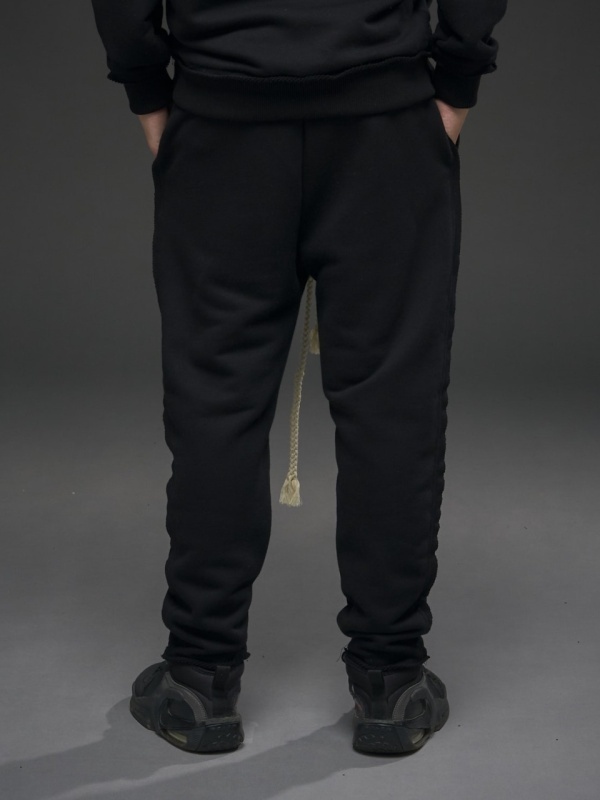 Pantalon negru V jr. YR - Img 3