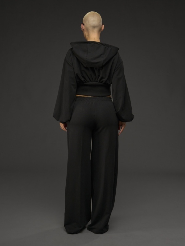 Pantalon negru wide - Img 4