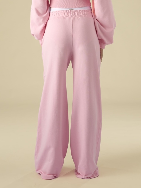 Pantalon roz wide - Img 3
