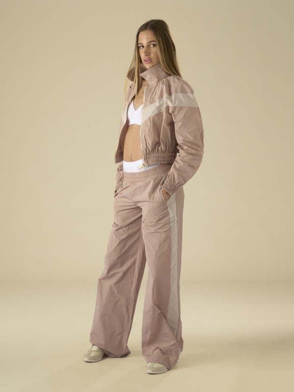 Pantalon roze/bej windbreaker - Img 2
