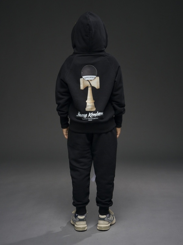 Pantalon negru Kendama - Img 5