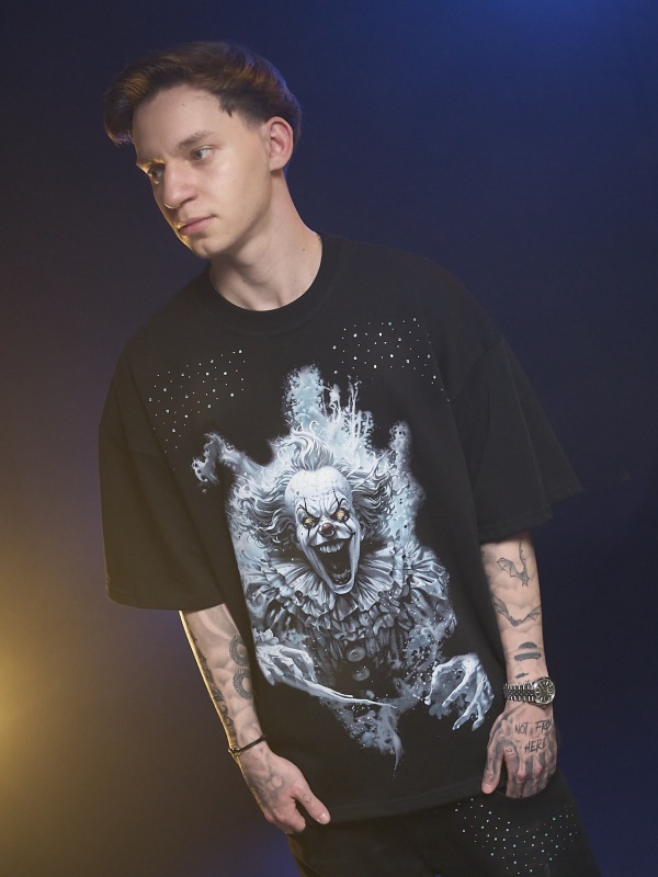 Tricou negru Circus Night shine - Img 5