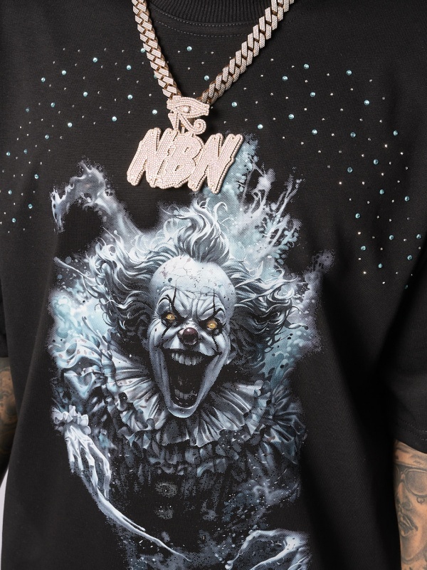 Tricou negru Circus Night shine - Img 2