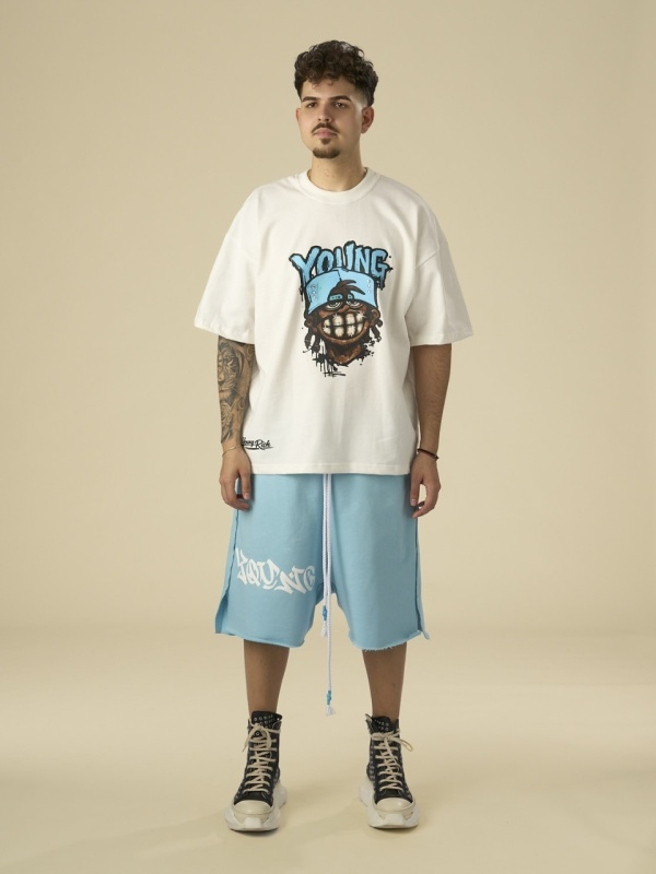 Tricou unt smile shine blue - Img 6
