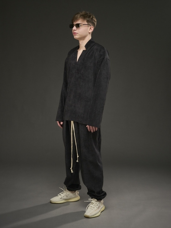 Compleu negru velvet - Img 4