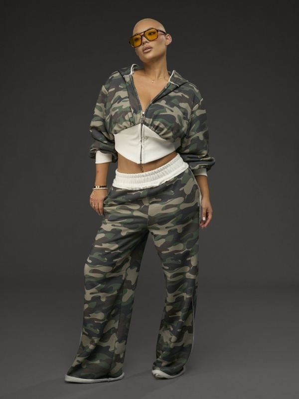 Hanorac zipp camo - Img 4