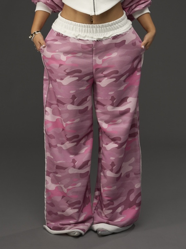 Pantalon camo roz - Img 2