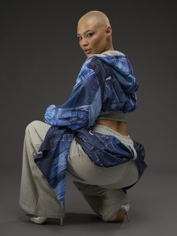 Pantalon duo gri/jeans - Img 5
