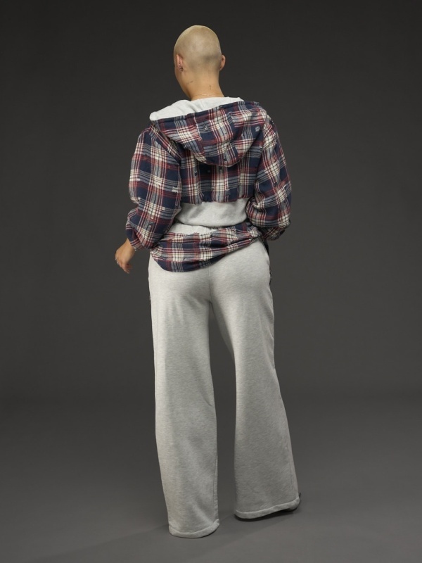 Pantalon duo gri/rosu - Img 3