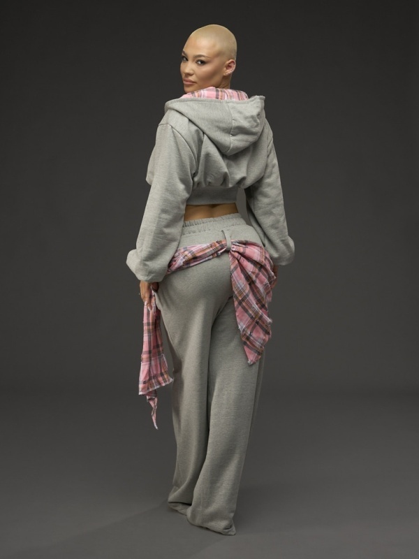 Pantalon duo gri/roz - Img 4