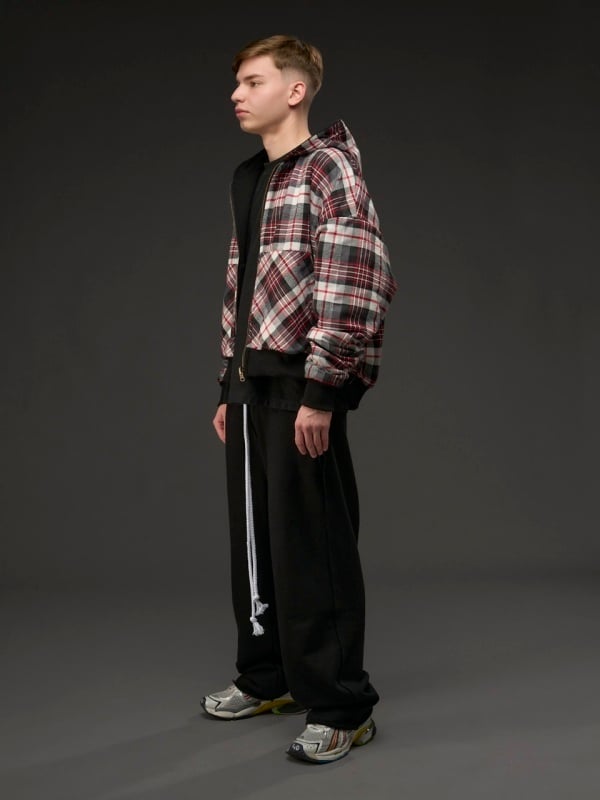 Pantalon duo negru/rosu - Img 5