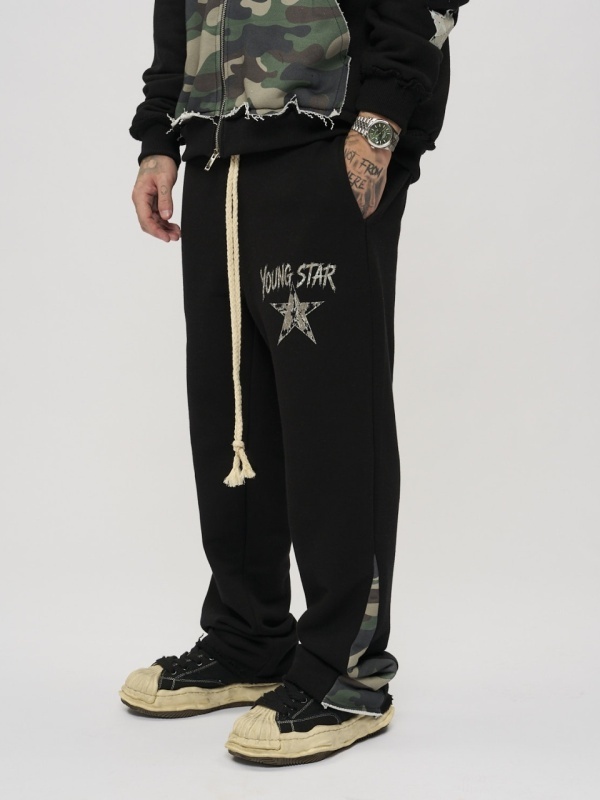 Pantalon negru/camo star - Img 7