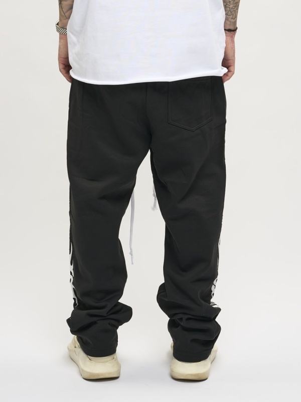 Pantalon negru flame shine - Img 4