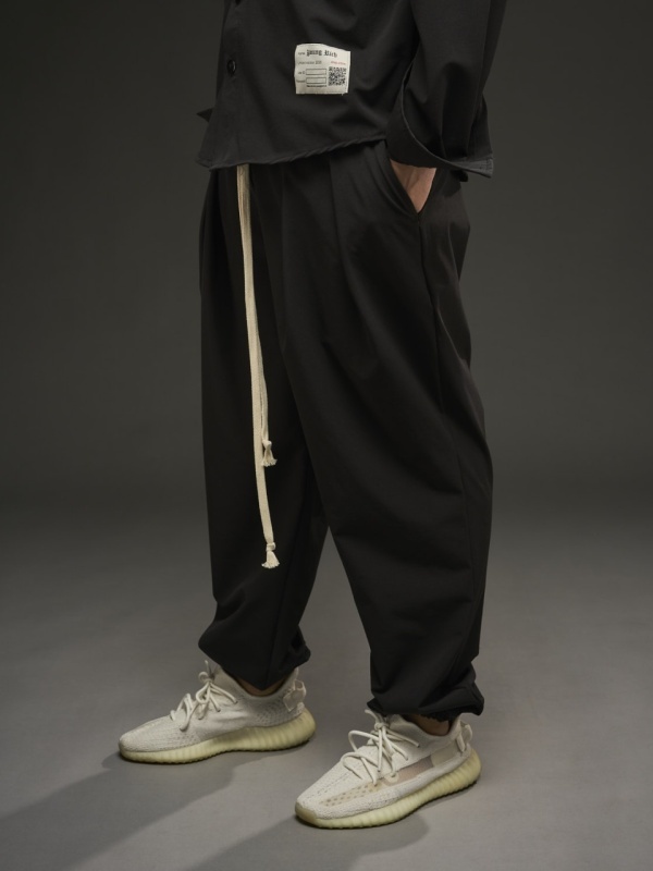 Pantalon negru moon - Img 2