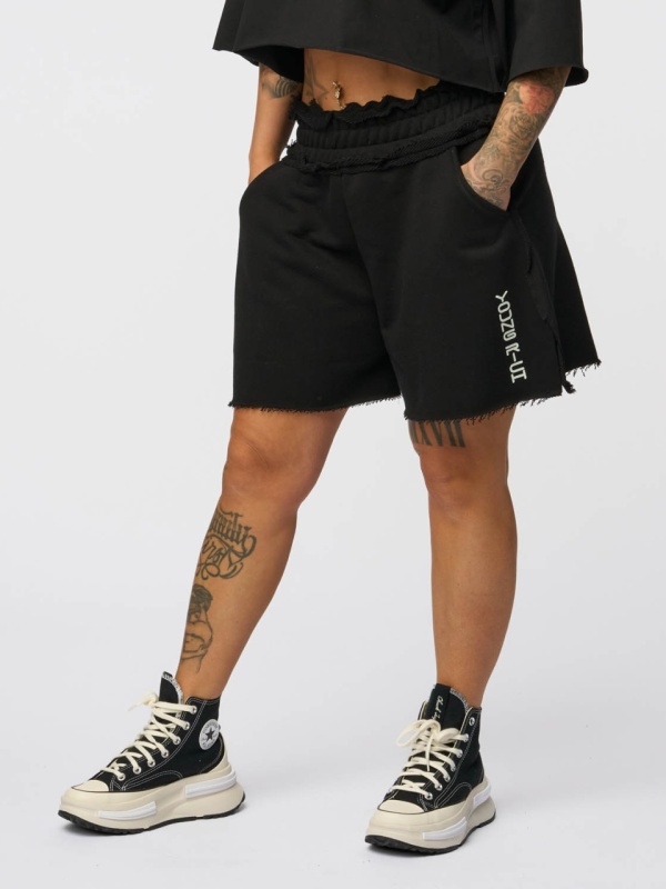Sort negru YR print BADD G