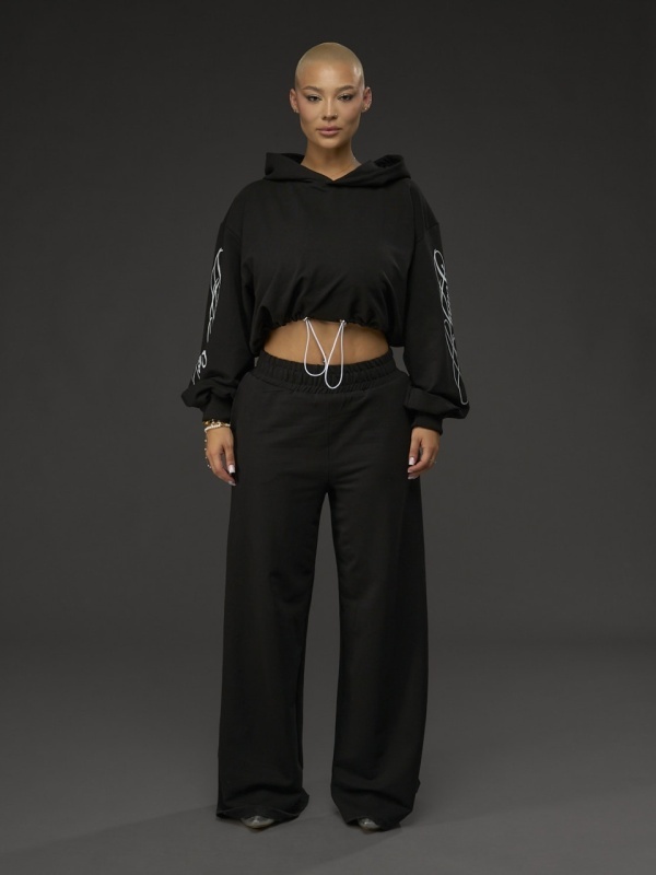 Hanorac negru Young Studio - Img 6