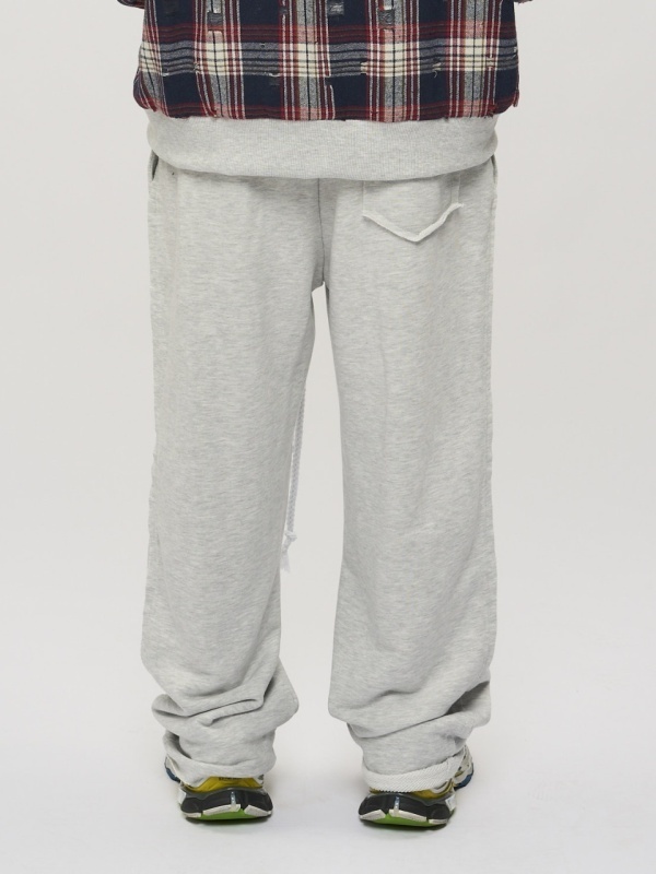 Pantalon double gri/red - Img 7