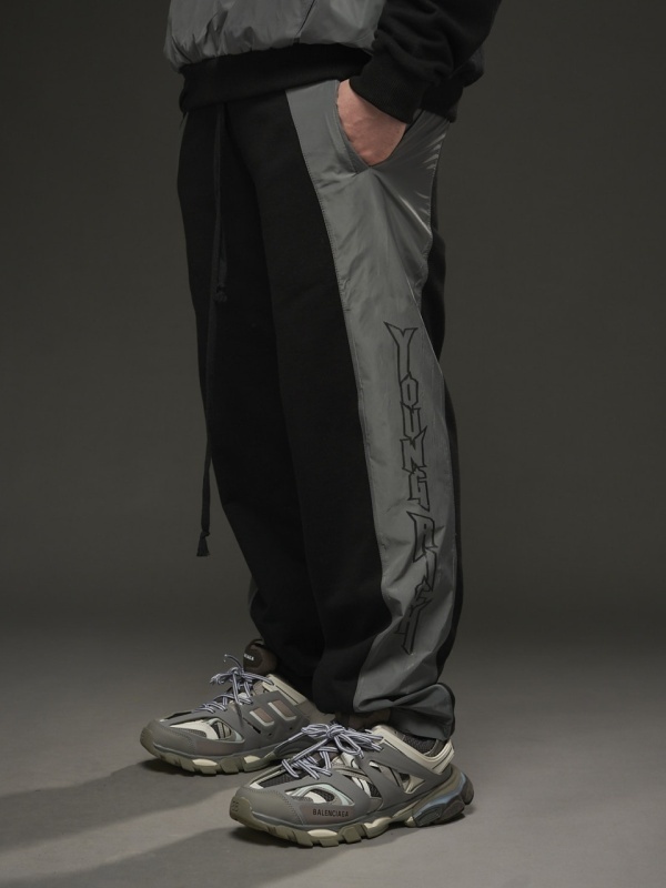 Pantalon negru/gri YR - Img 4