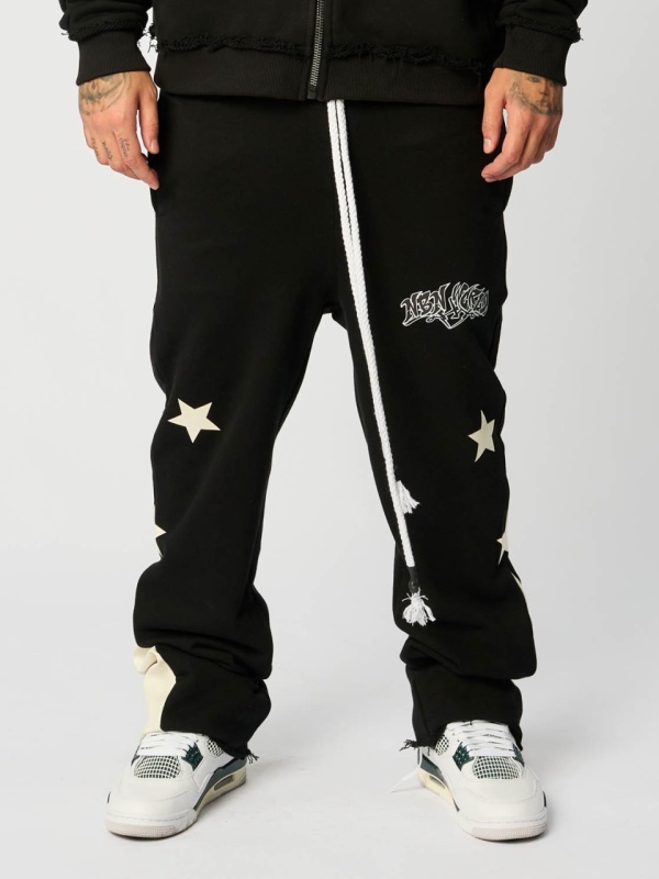 Pantalon negru NBN WORLD stars - Img 3