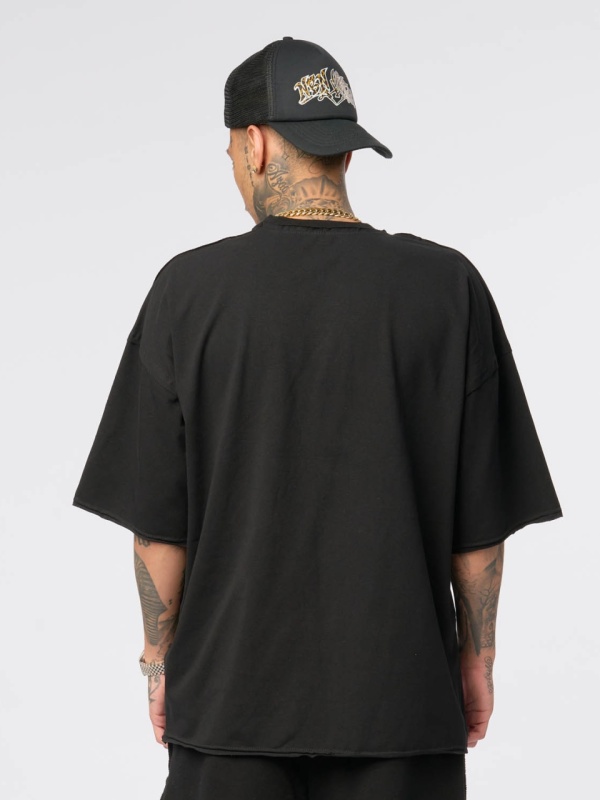 Tricou negru cruel NBN - Img 2