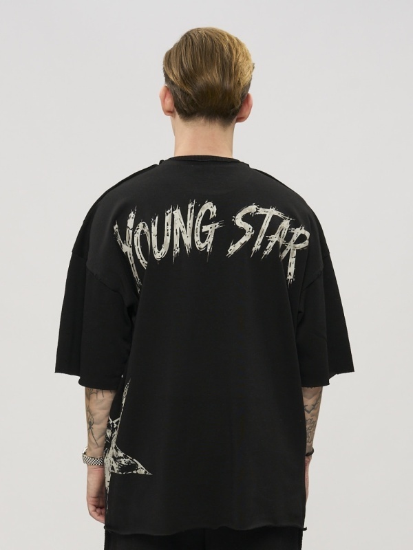 Tricou negru star - Img 2