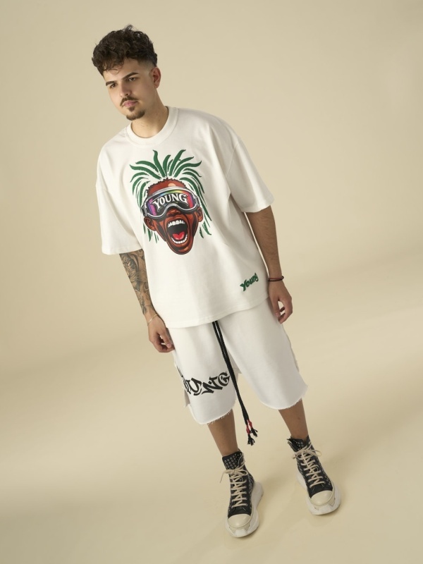 Tricou unt puff green hair - Img 7
