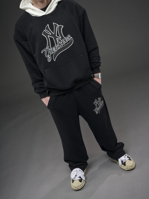 Hanorac negru/unt Yankees - Img 6