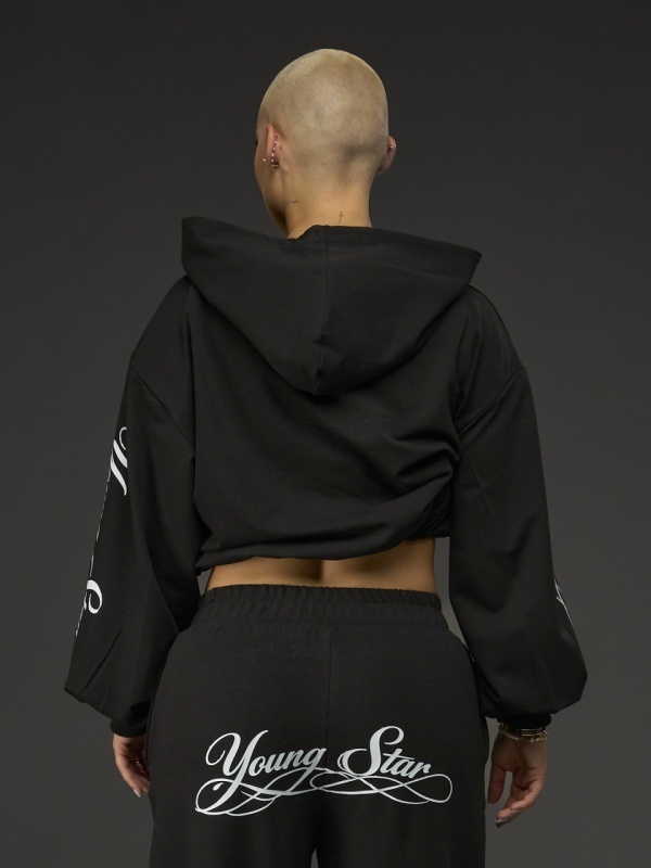 Hanorac negru Young Studio - Img 3