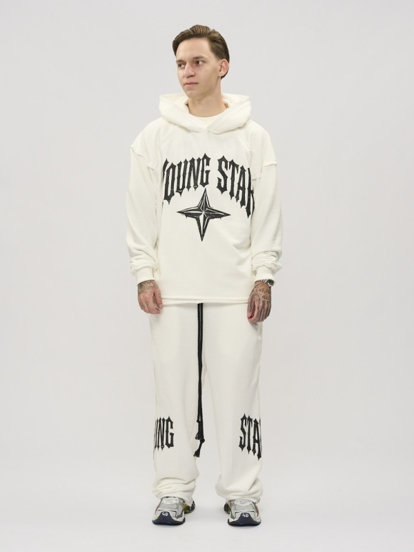 Hanorac off-white young star - Img 2