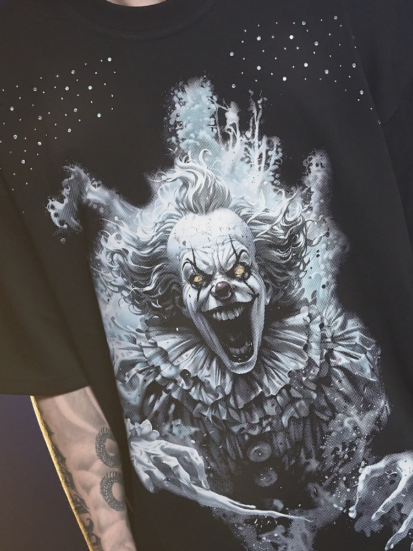 Tricou negru Circus Night shine - Img 6