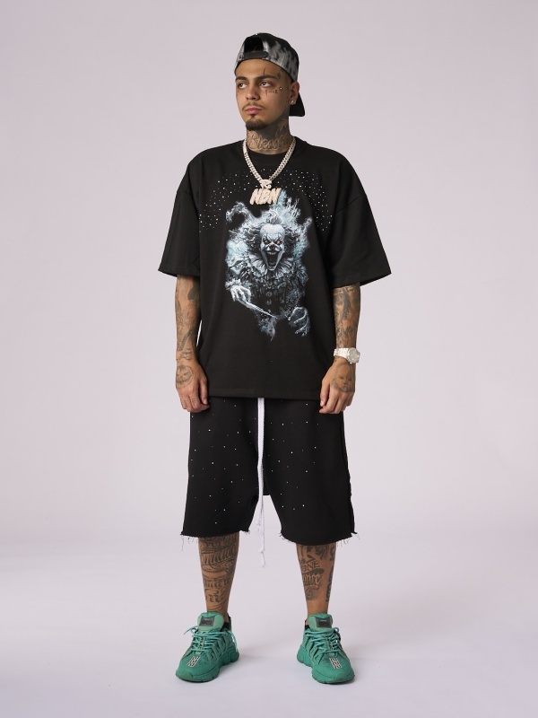 Tricou negru Circus Night shine - Img 3