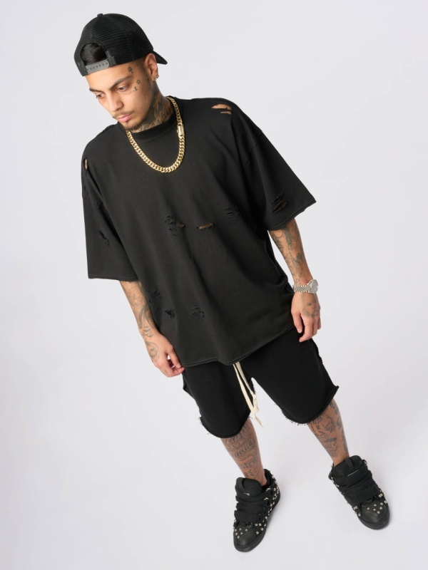 Tricou negru cruel NBN - Img 3
