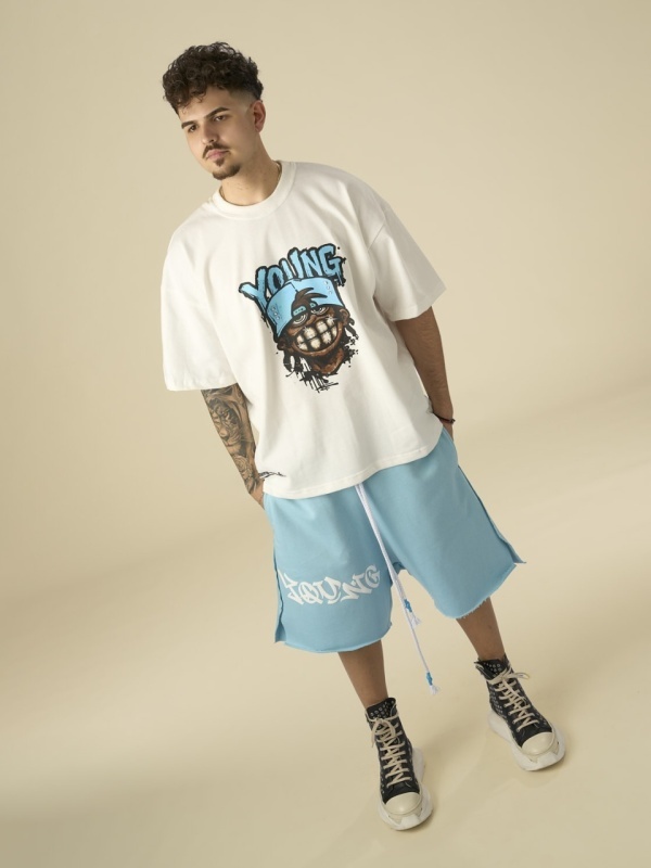 Tricou unt smile shine blue - Img 7