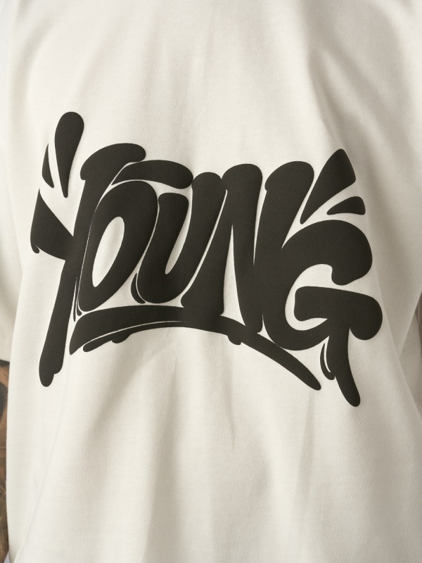 Tricou unt Young black puff - Img 3