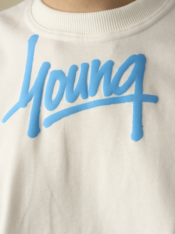 Tricou unt Young Rich blue puff - Img 3