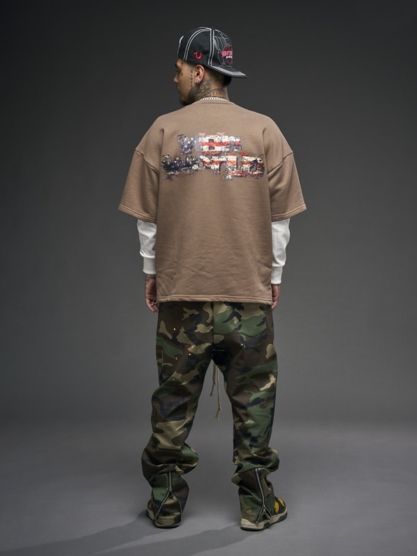 Bluza maro dublata eagle USA - Img 6