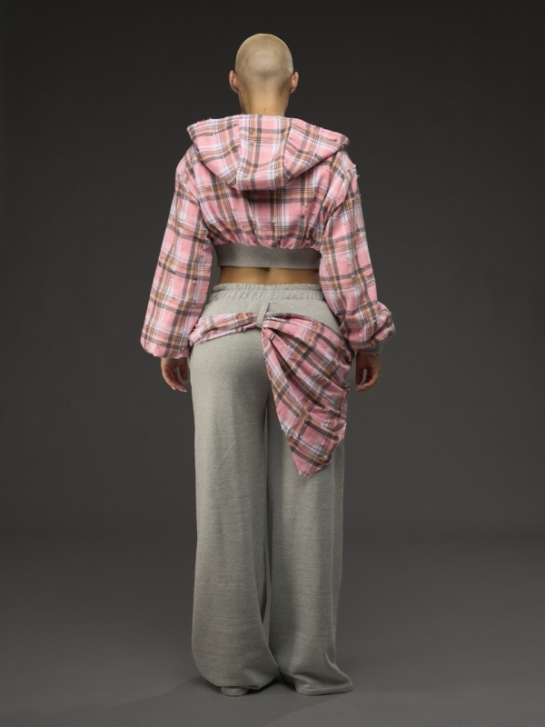 Pantalon duo gri/roz - Img 5